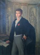 Willy Baron von Plessen Bildnis des Grafen Anton von Belderbusch Sweden oil painting artist